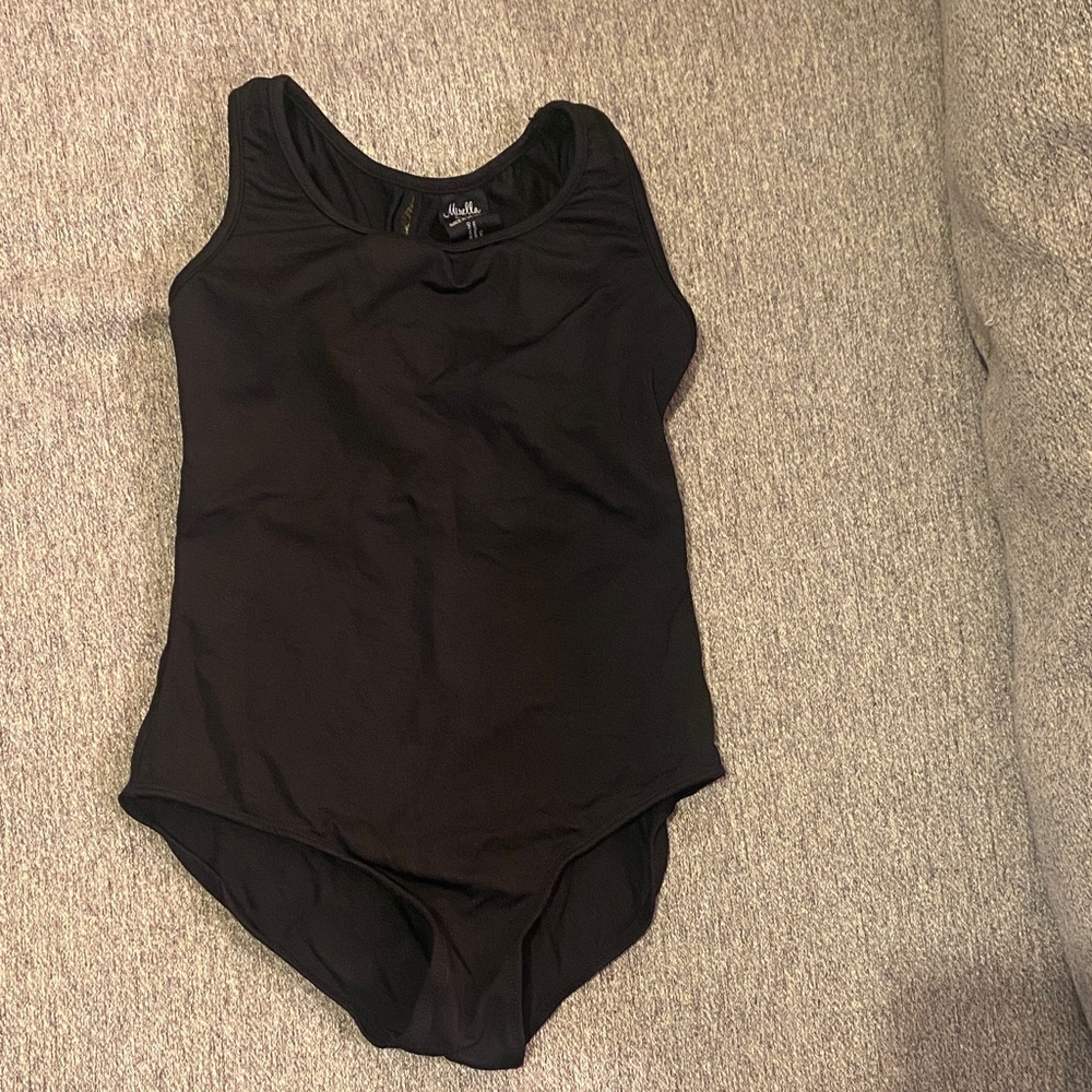 Girls Black Leotard